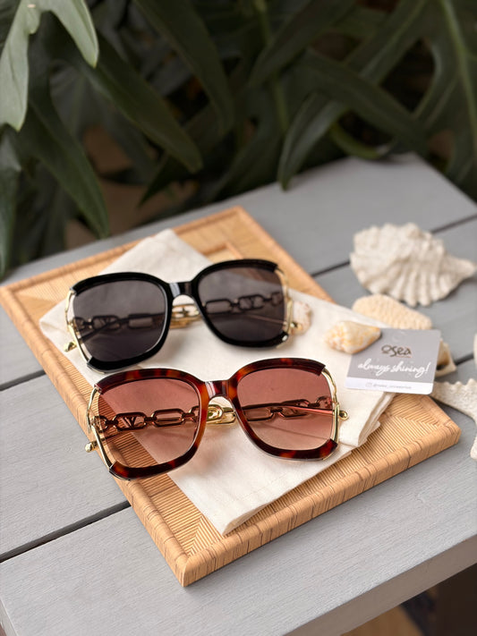 gafas de sol con pata tipo cadena