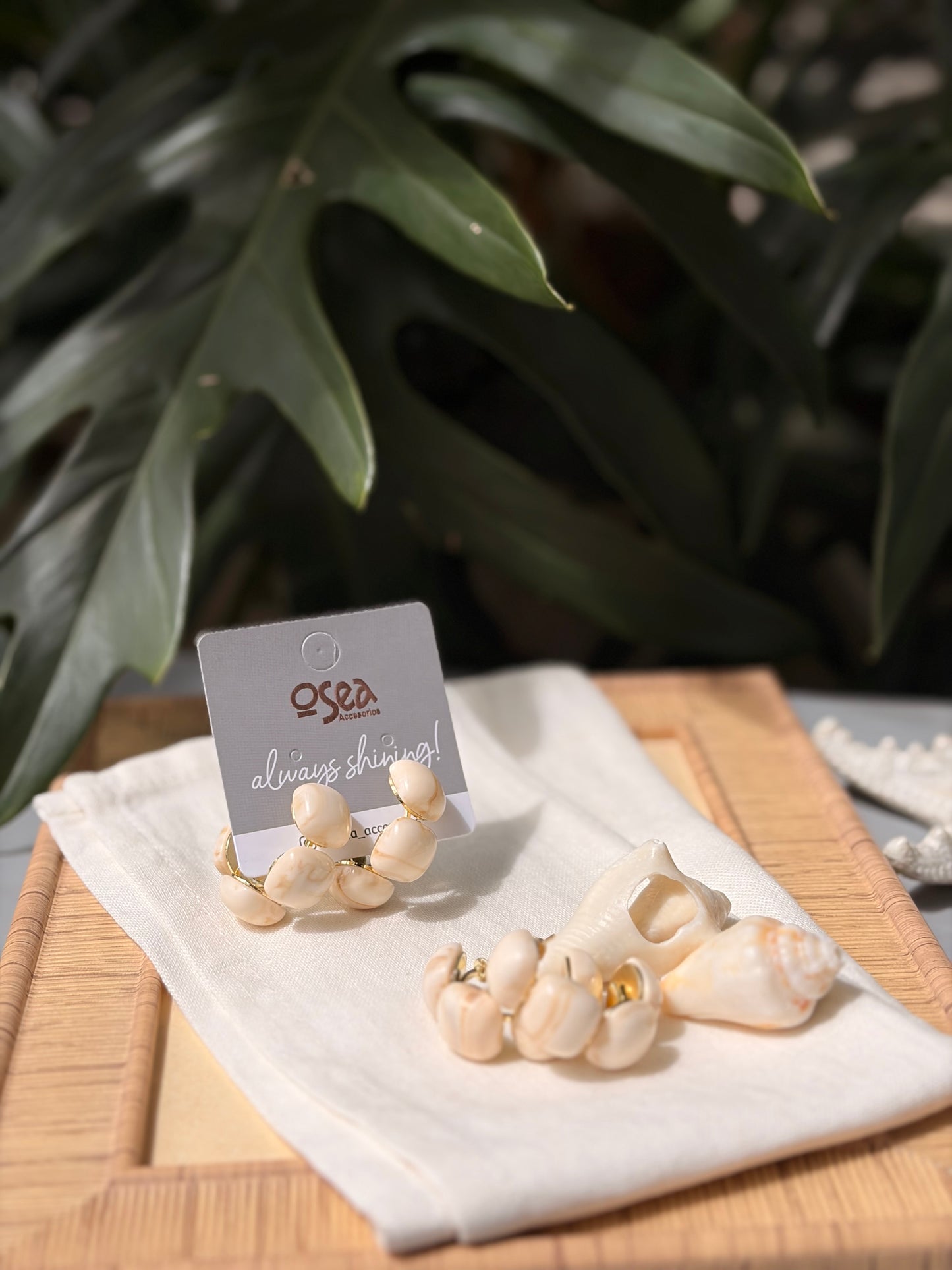 Candonga en resina efecto mármol