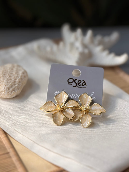 Topo en flor de loto efecto nacarado