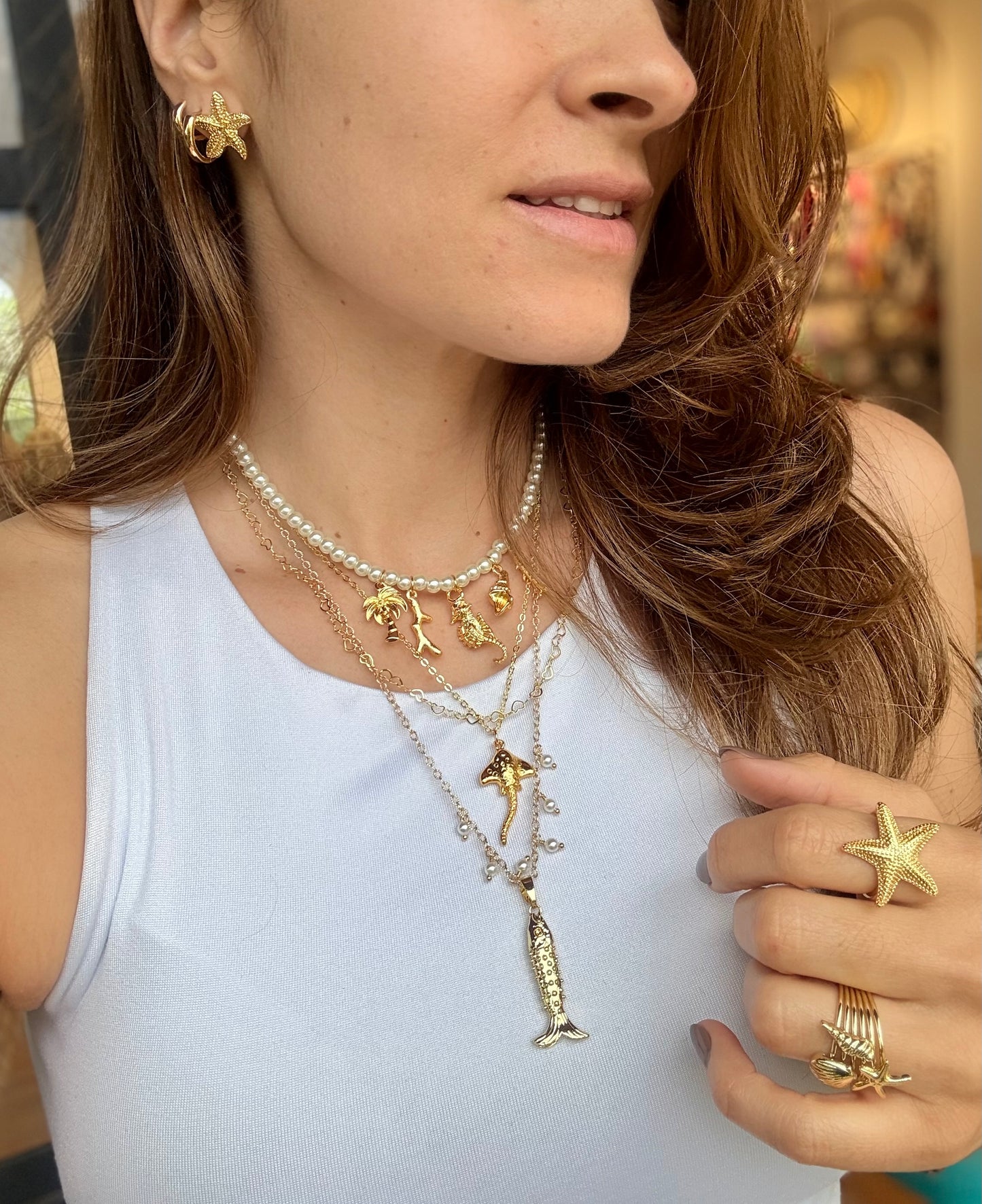 Cadena pez largo