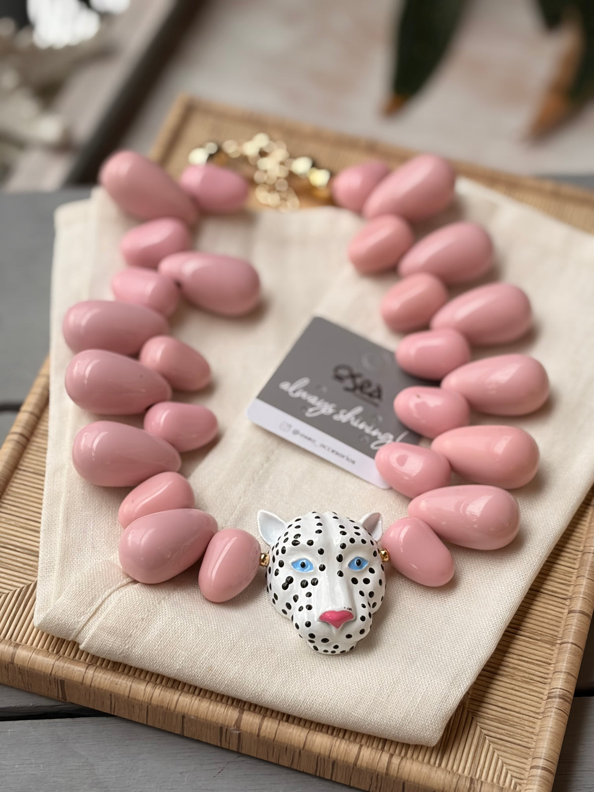 Maxi collar pantera
