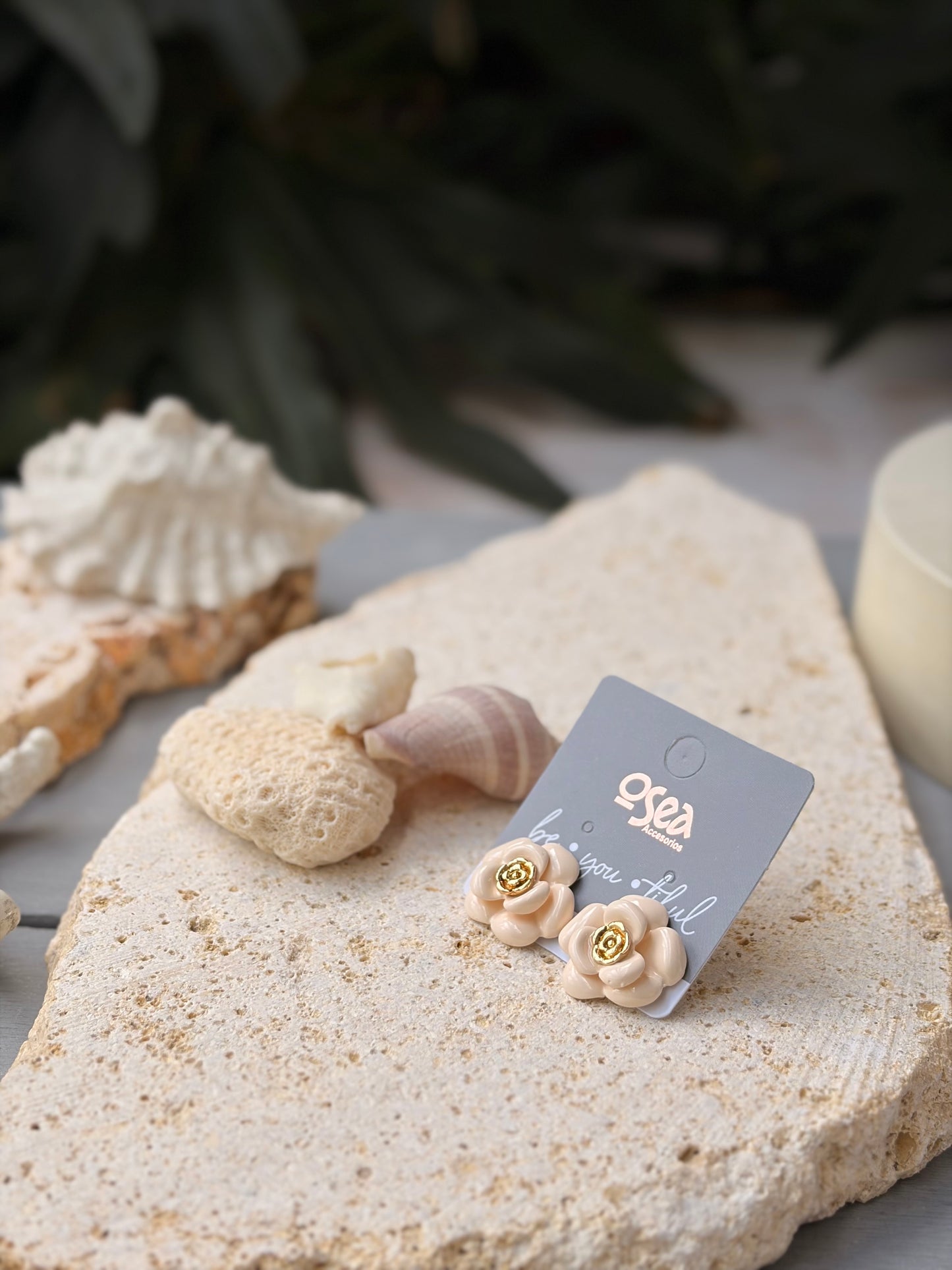 Topos rdinados en flor esmaltada