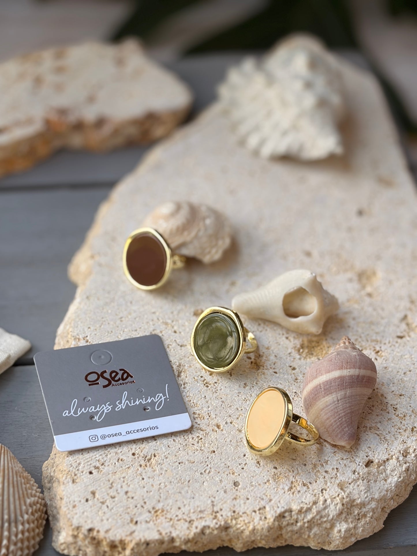 Anillo graduable rodinado color