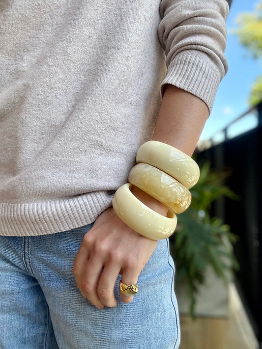 Pulsera aro en pasta