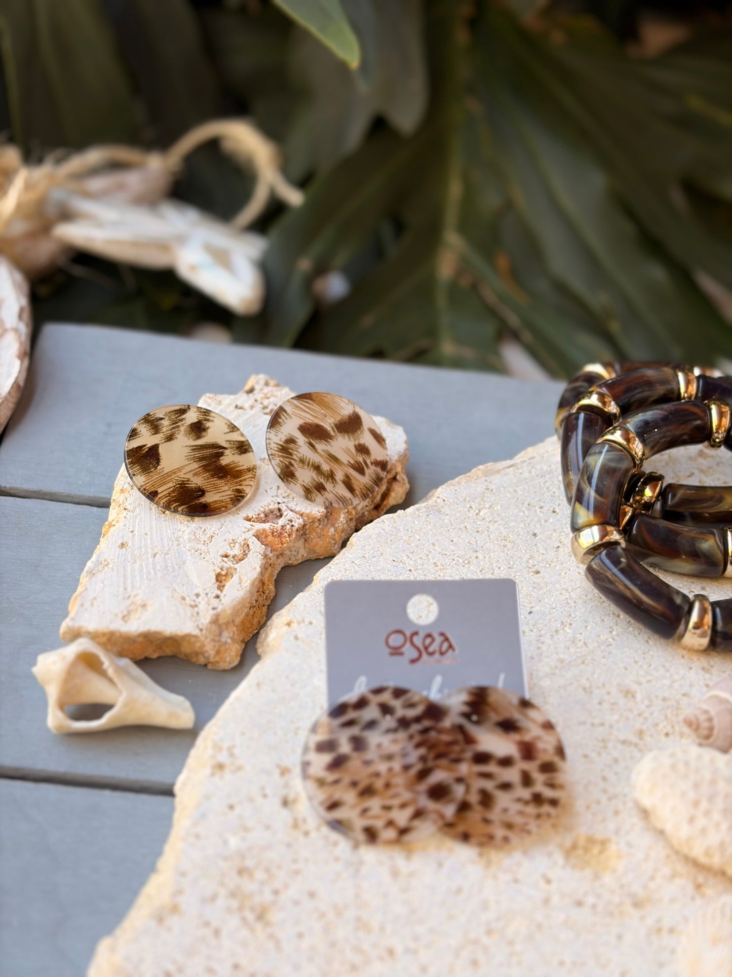 Topos en resina animal print