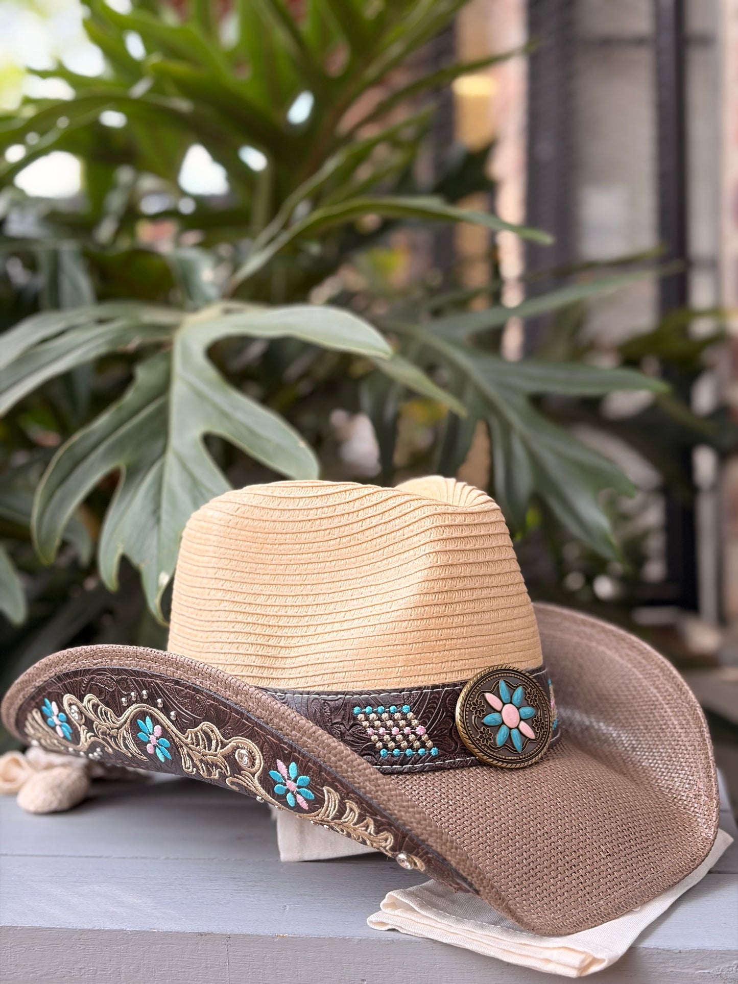 Sombrero deluxe bordado