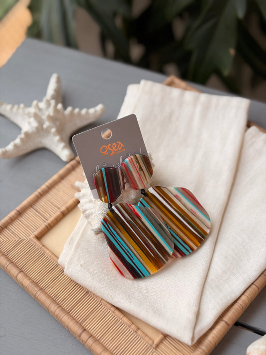 Aretes forma rayados en resina