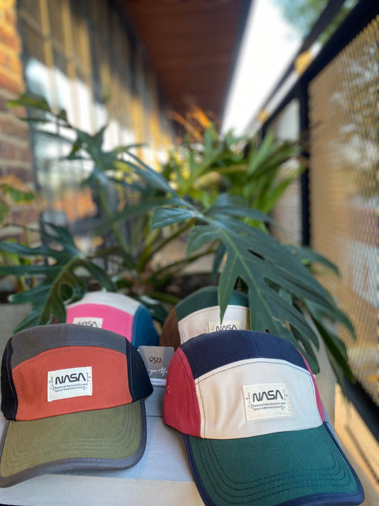 Gorra nasa combinada en drill