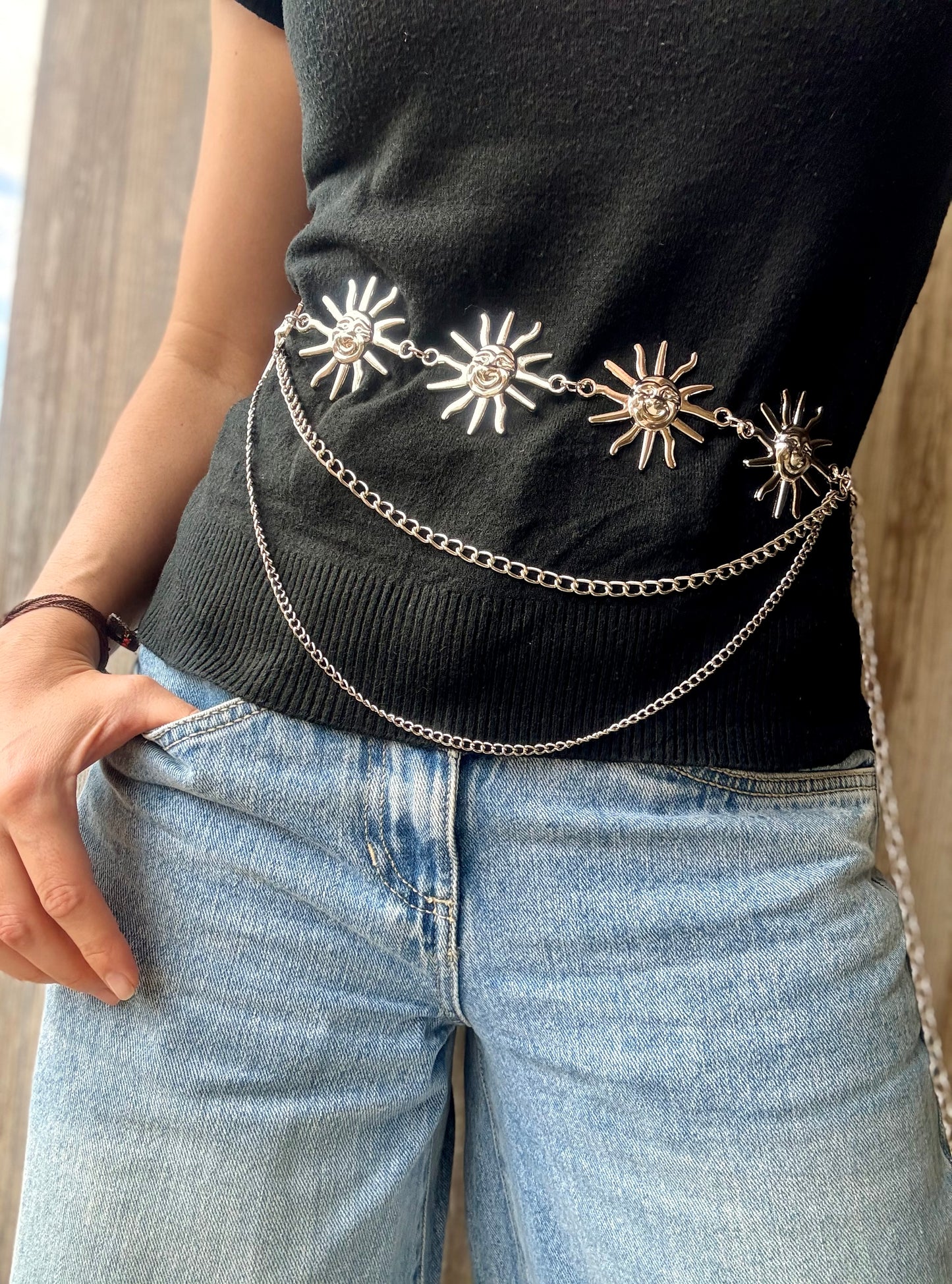 Correa metálica cadena