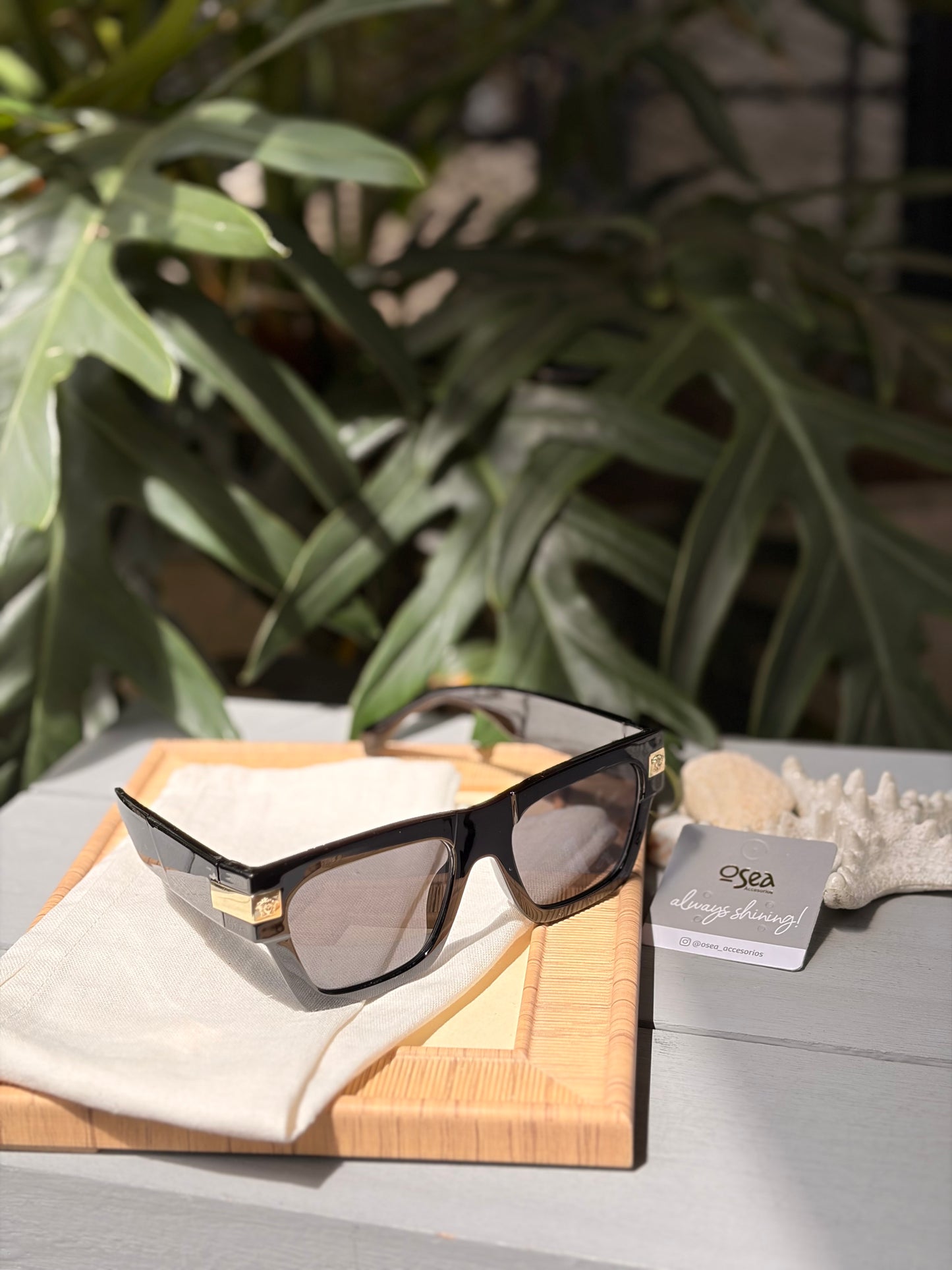 Gafas de sol montura negra