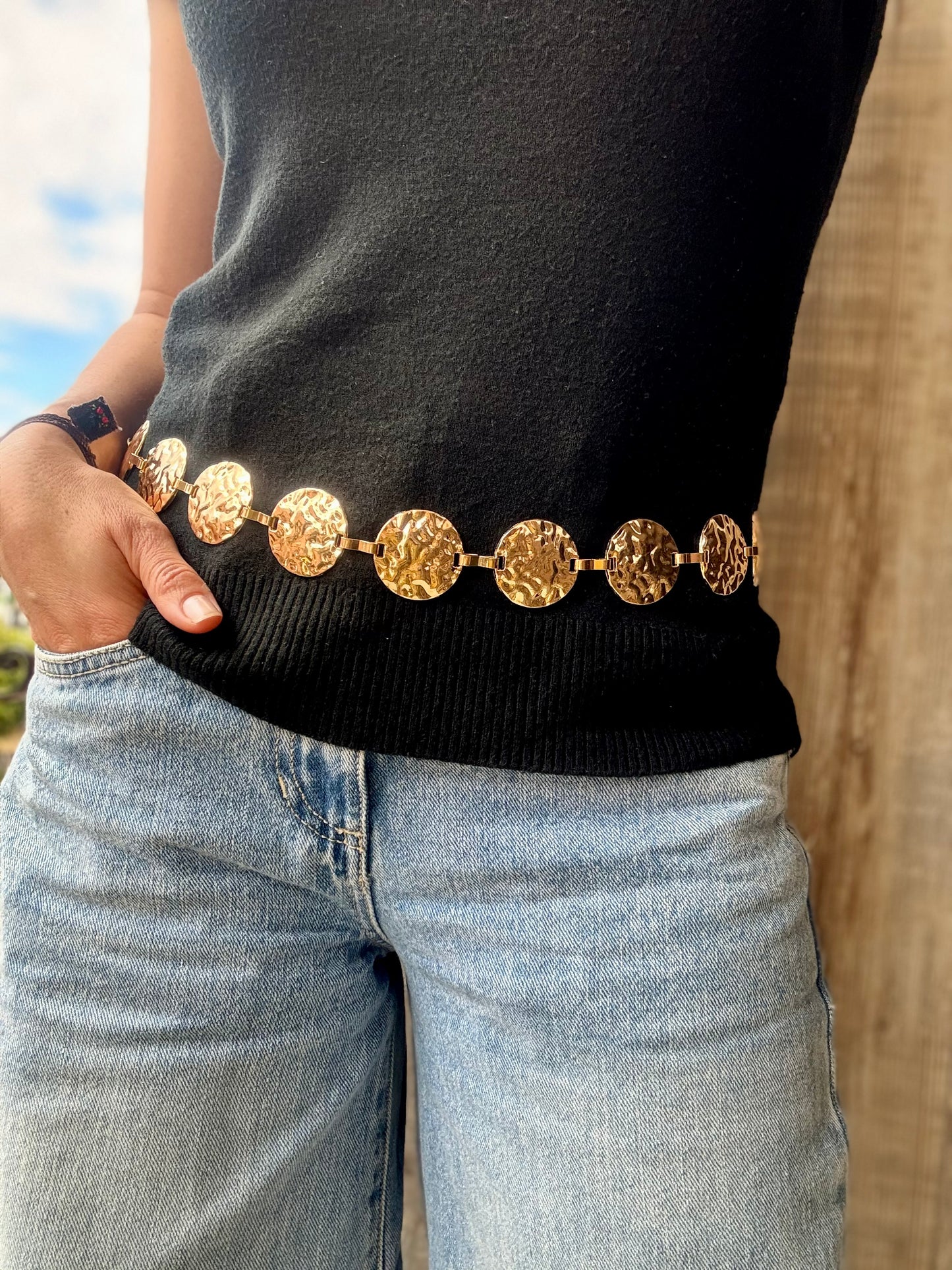 Correa metálica cadena