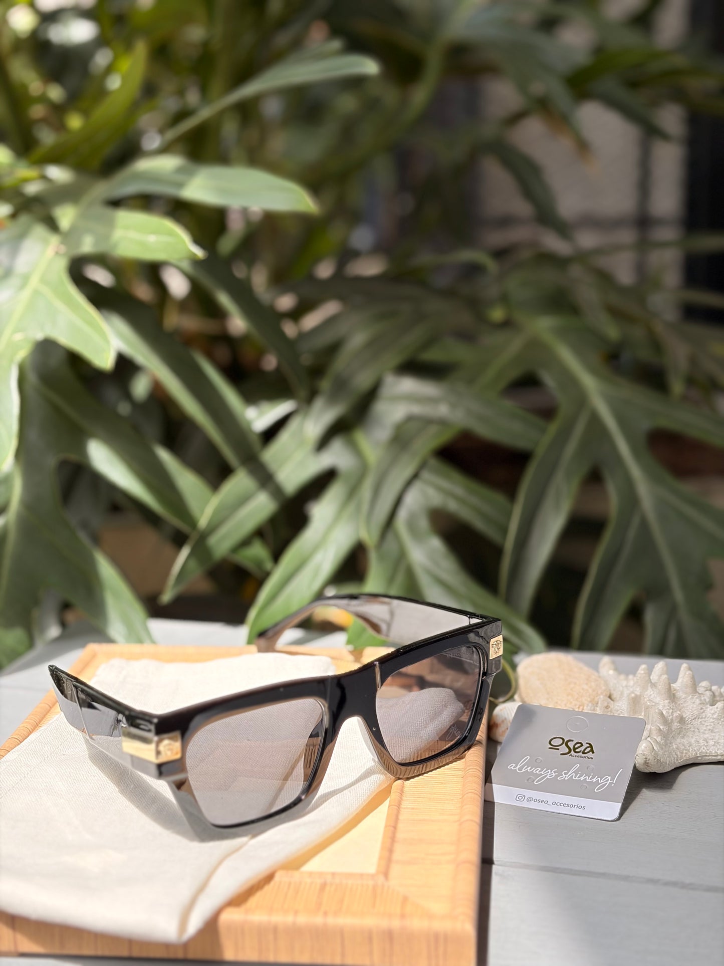 Gafas de sol montura negra