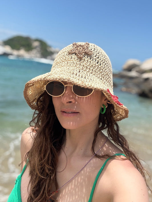 Sombrero bucket hat estrellas