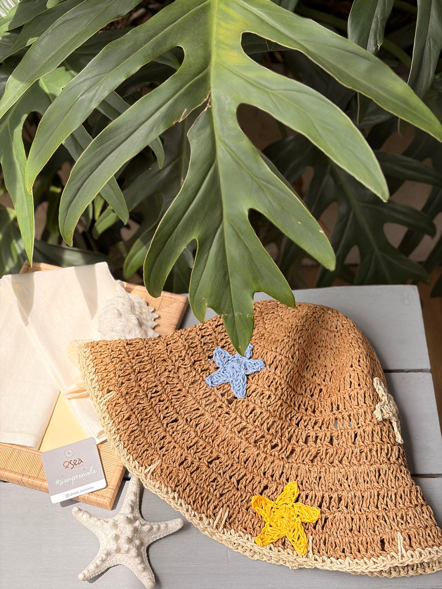 Sombrero bucket hat estrellas