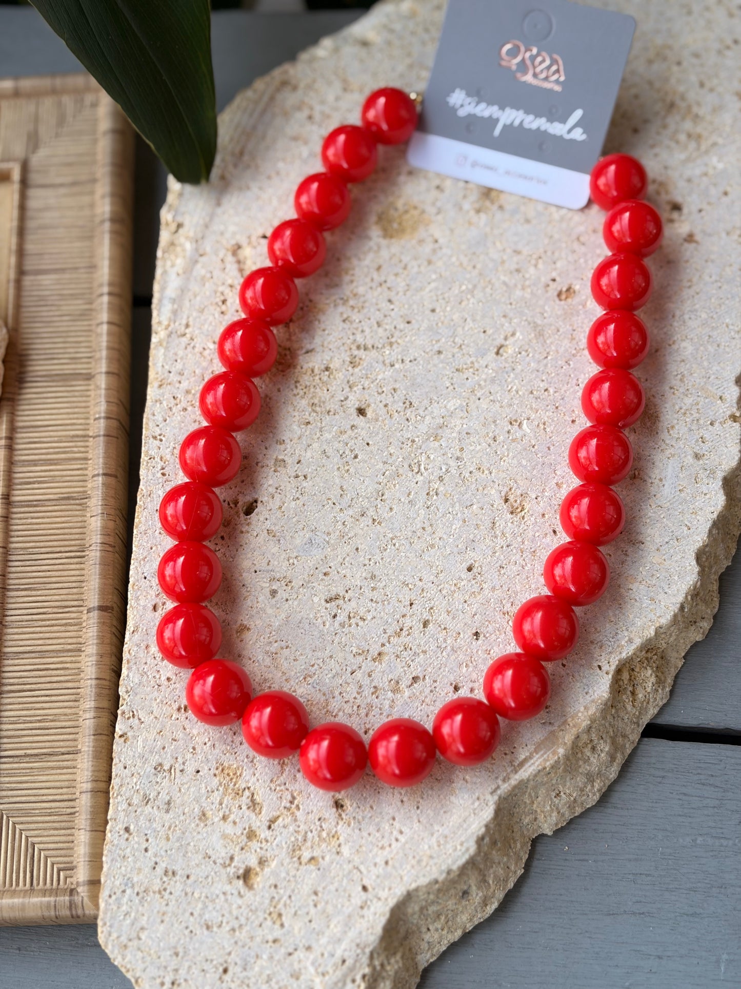 Collar bolas medianas 16mm colores Colombia 🇨🇴