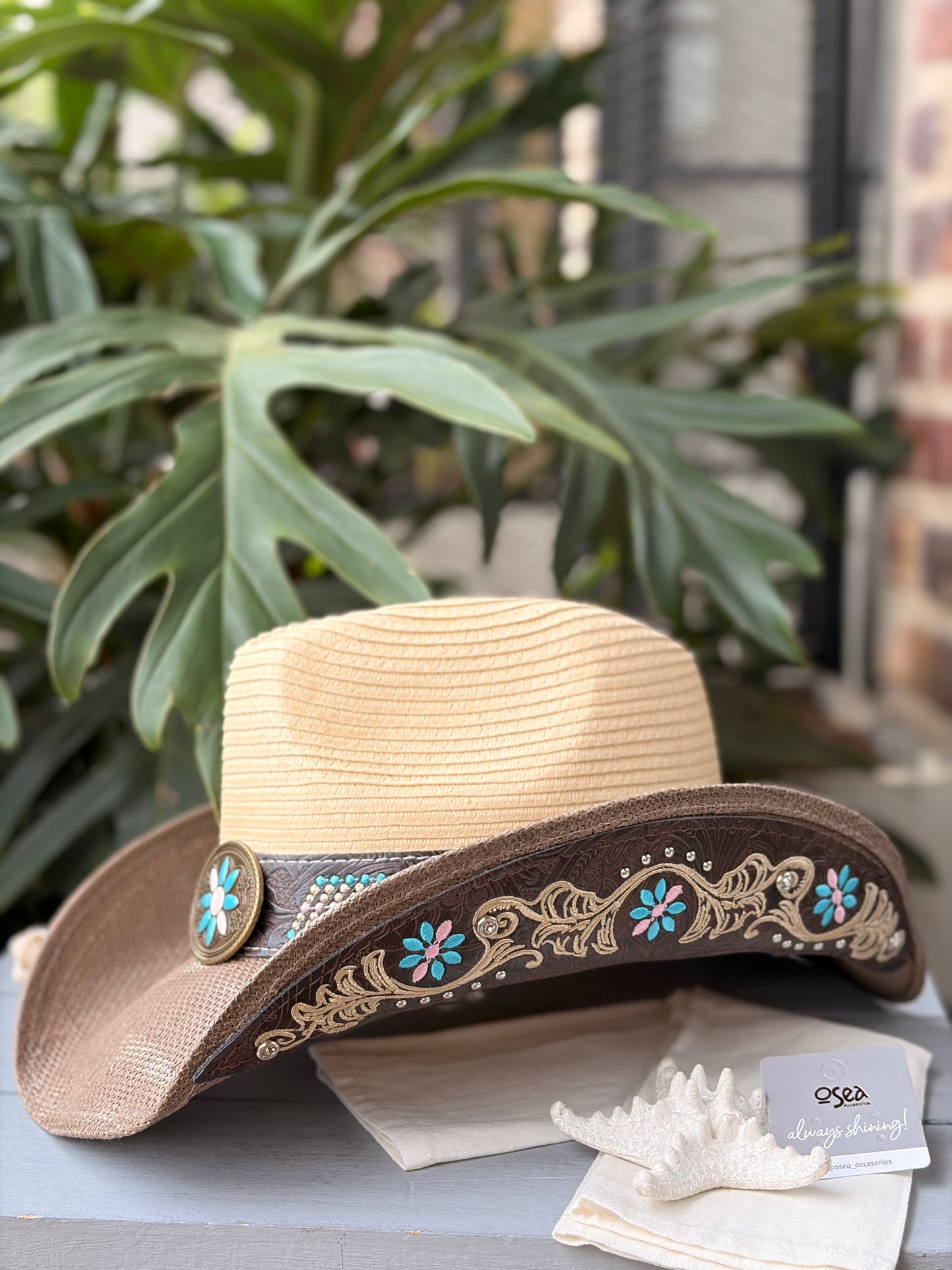 Sombrero deluxe bordado