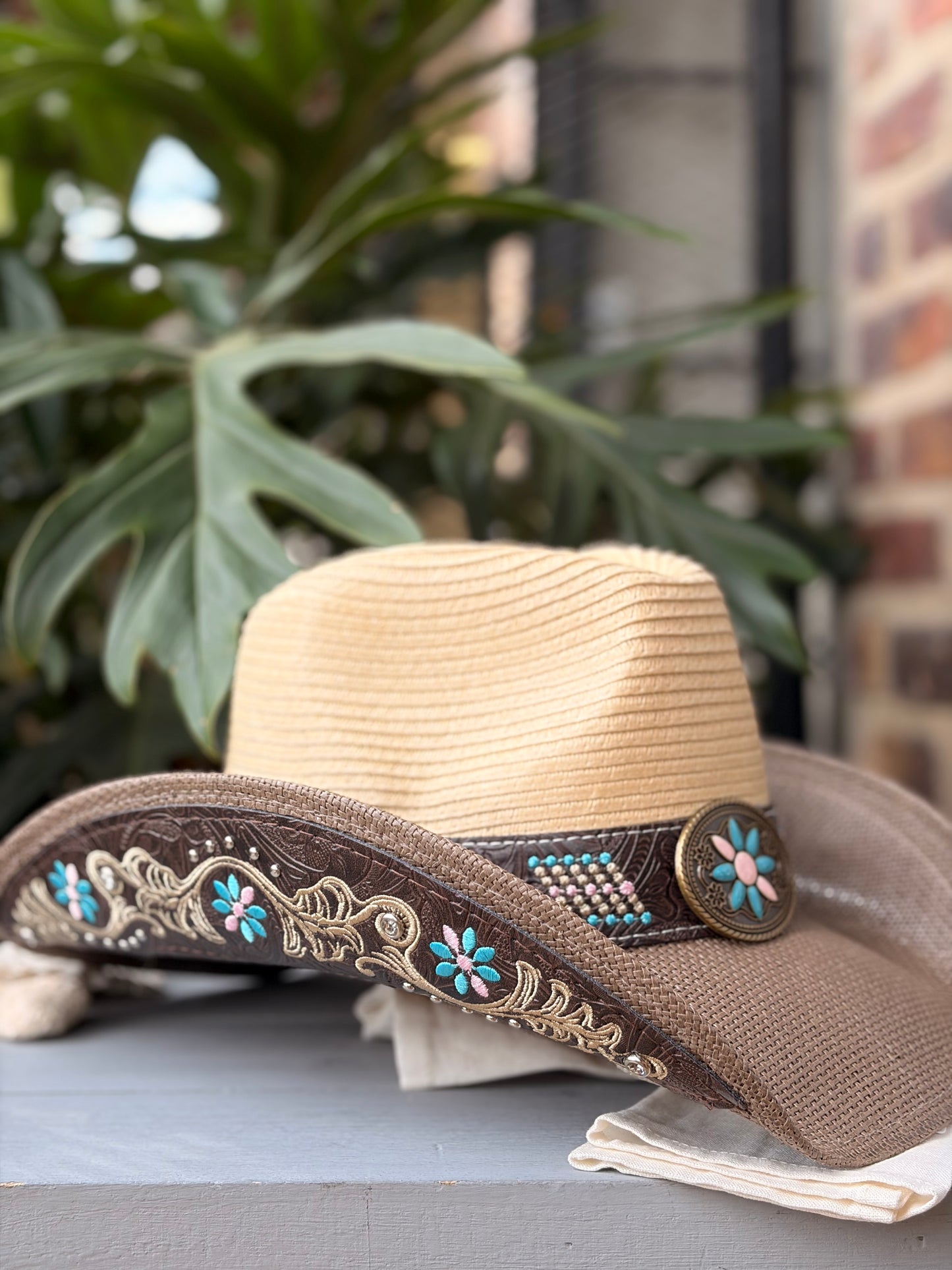 Sombrero deluxe bordado