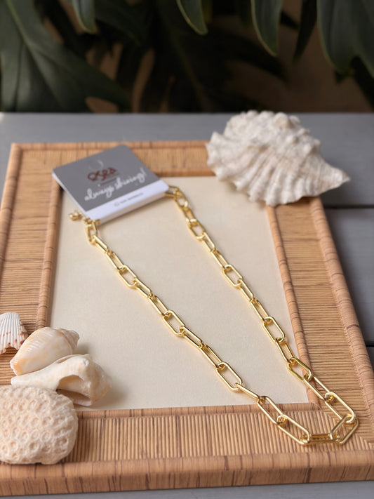 Cadena rodinada eslabones alargados