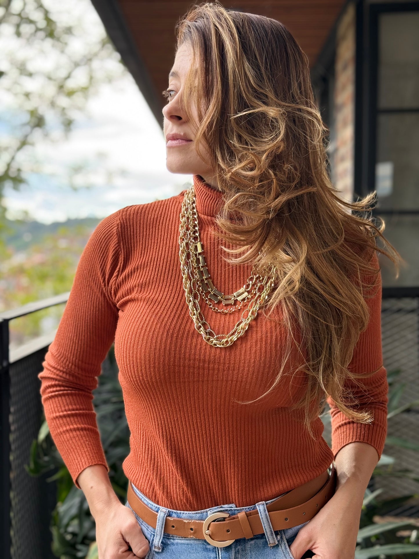 Collar multicadenas en fantasía fina