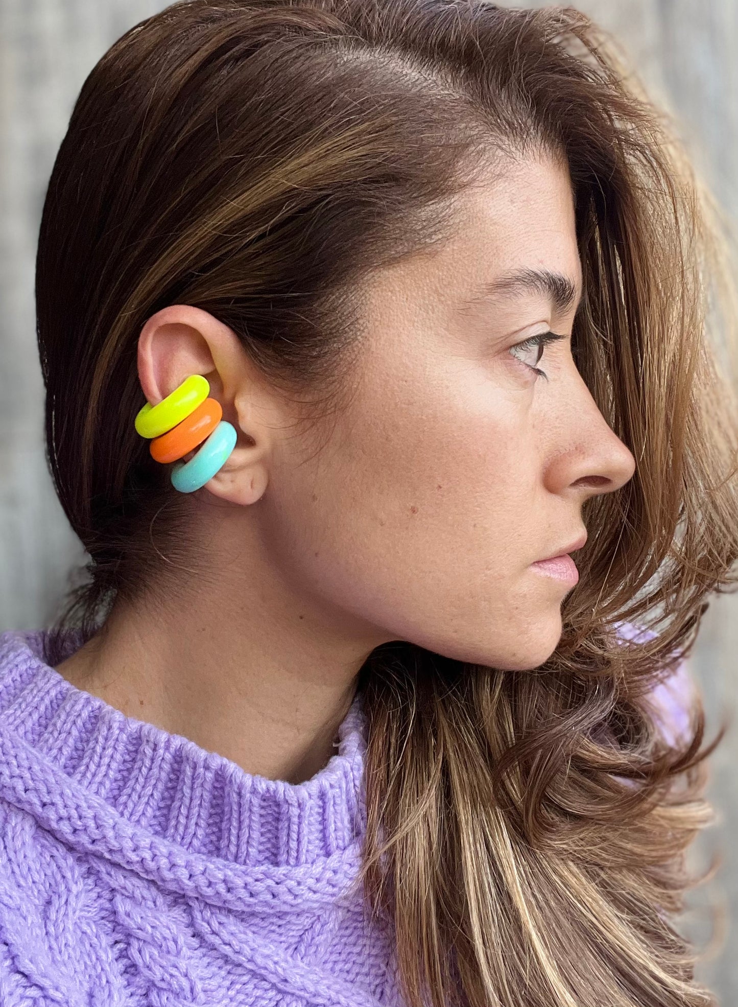 Earcuff en silicona en colores