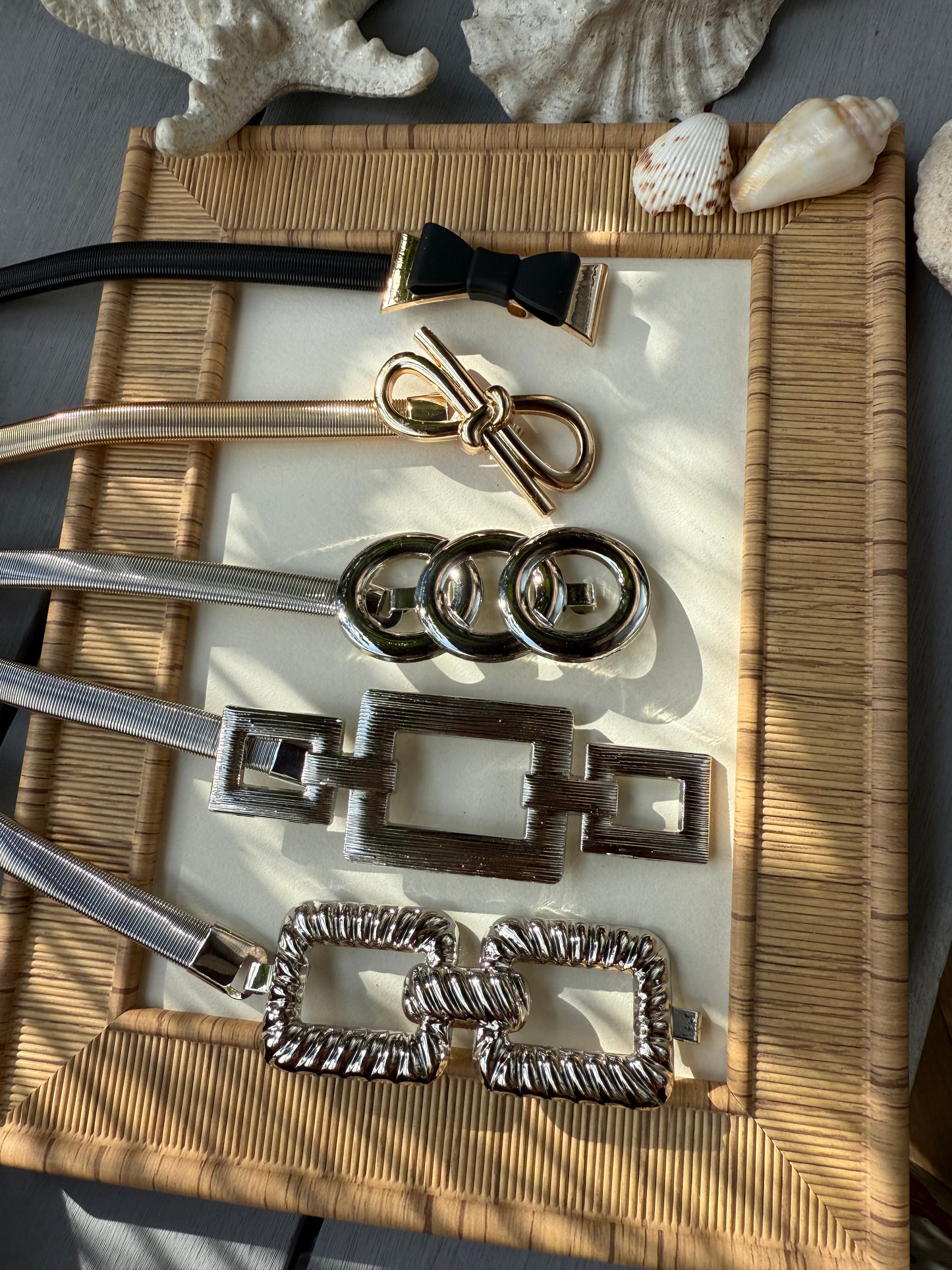 Correa elástica metalica