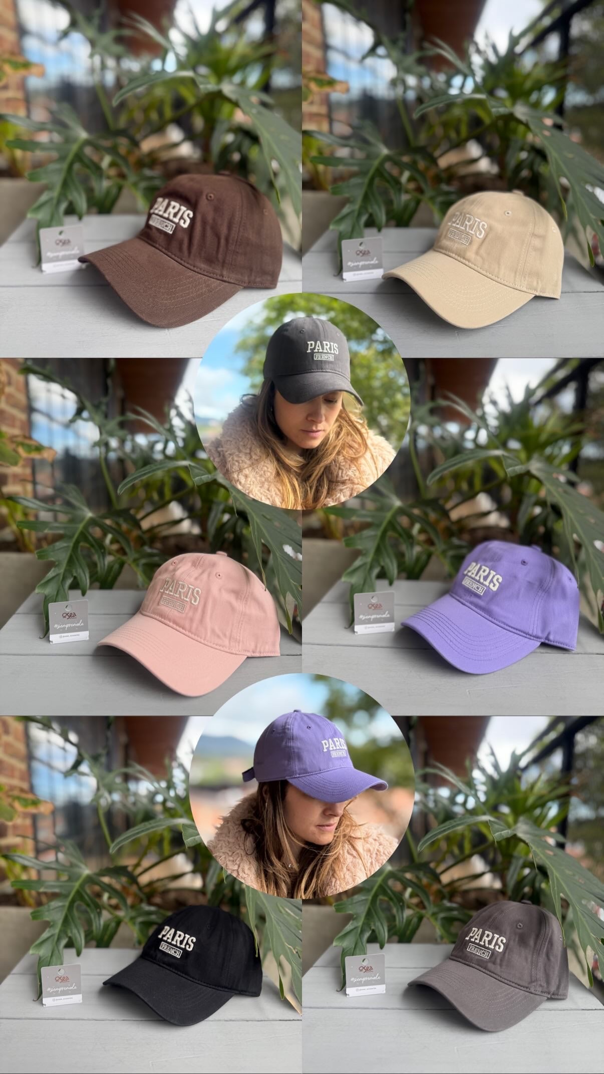 Gorra París en drill