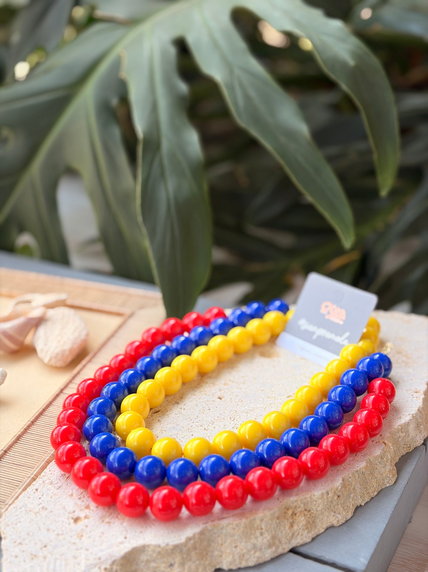 Collar bolas medianas 16mm colores Colombia 🇨🇴