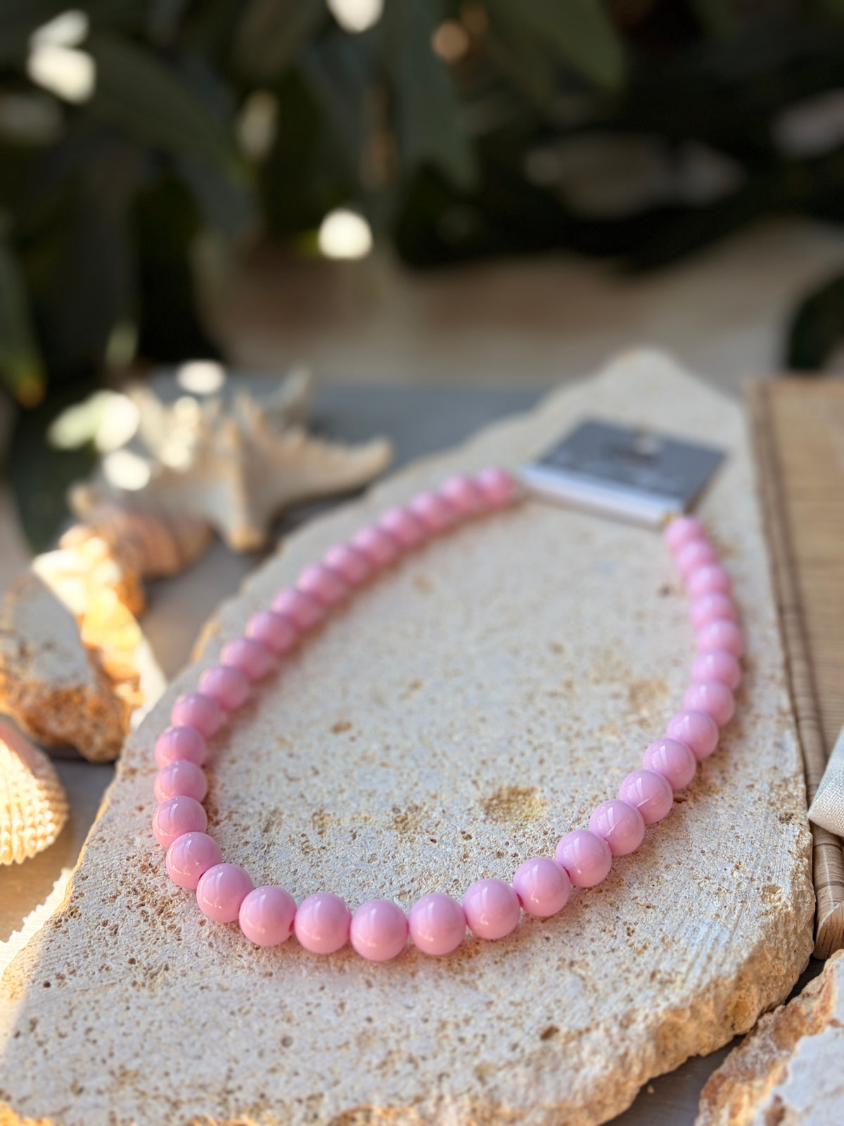 Collar bolas 12mm en colores