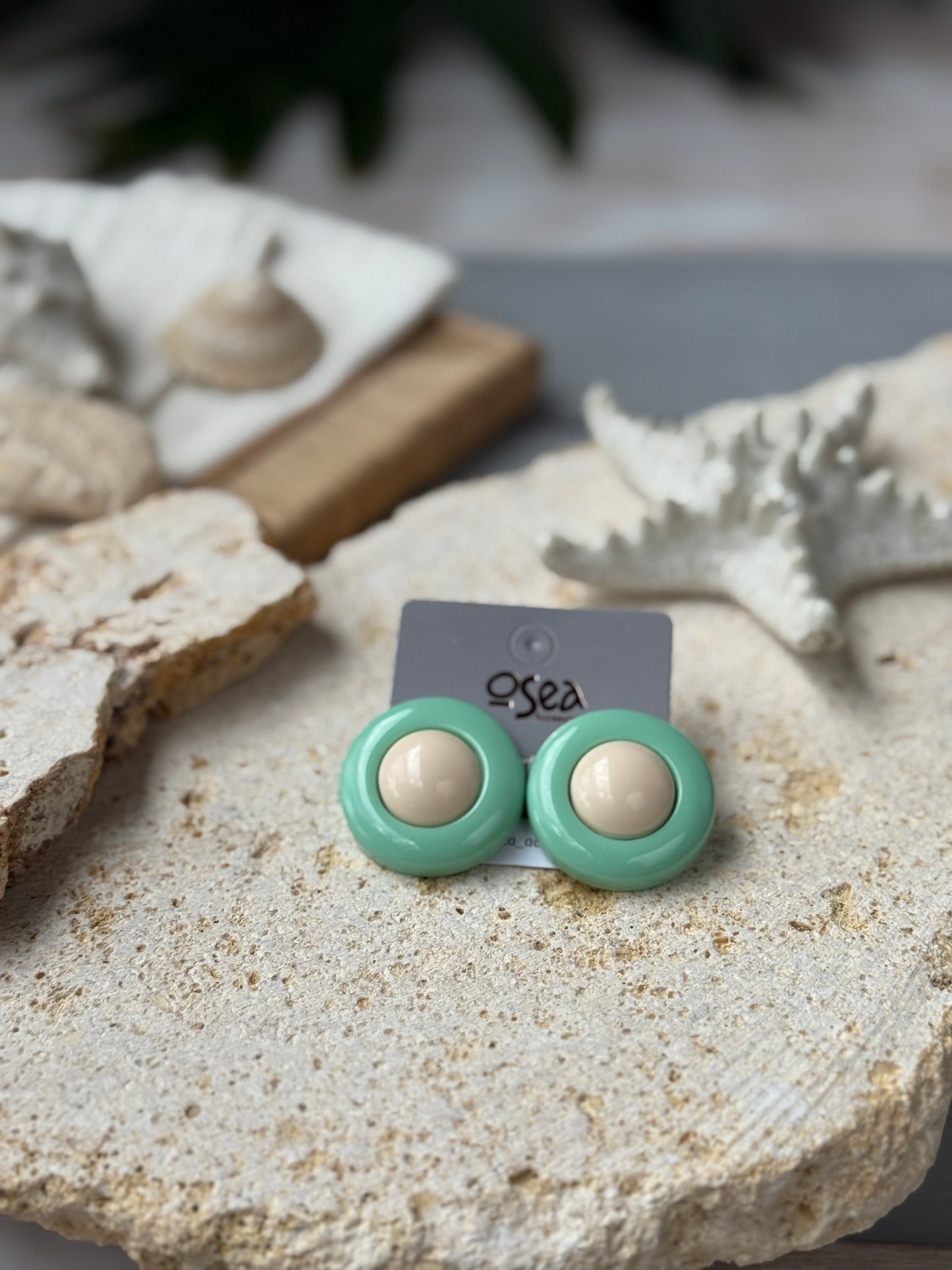 Aretes topo en resina colores