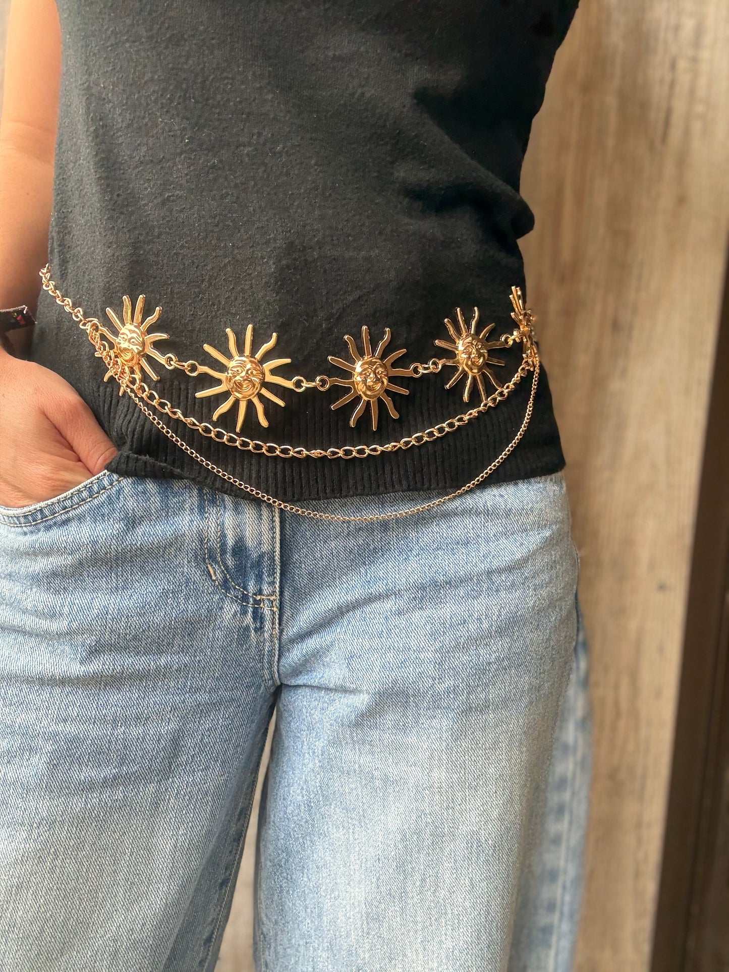 Correa metálica cadena