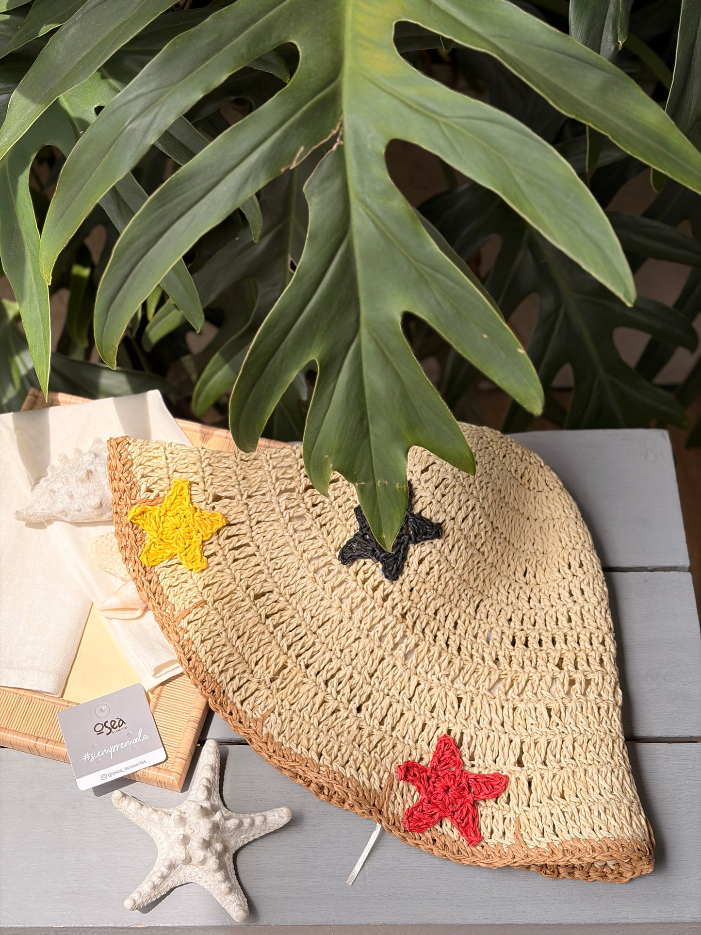 Sombrero bucket hat estrellas