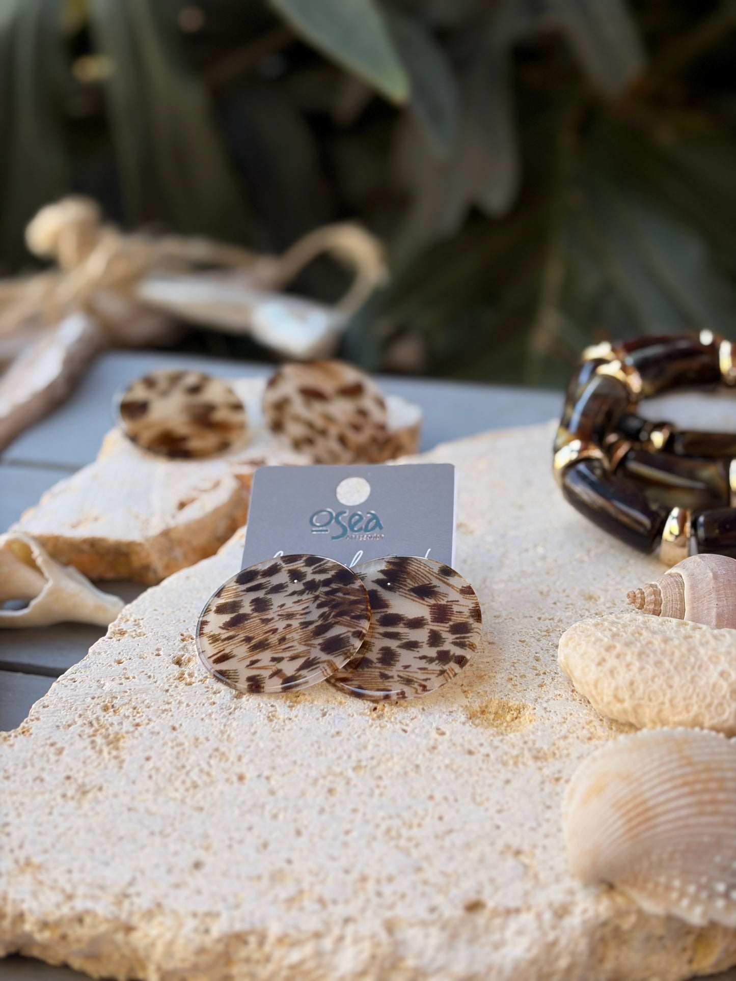 Topos en resina animal print