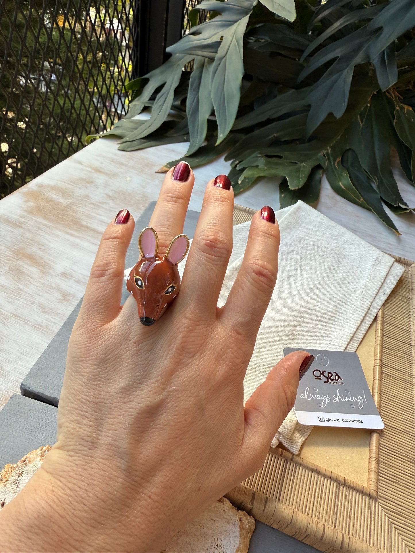 Anillo cervatillo