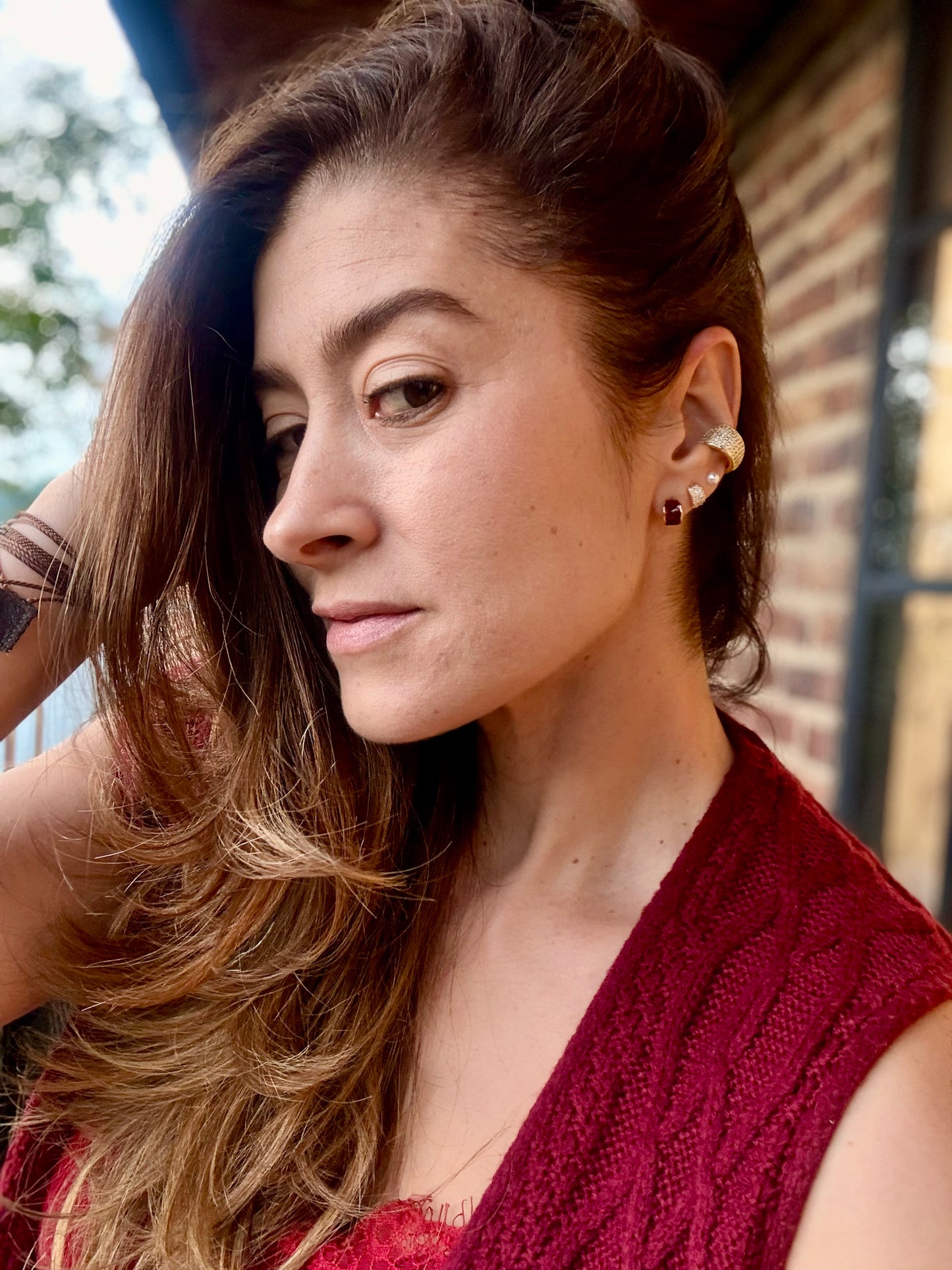 Set topos rodinados vino tinto