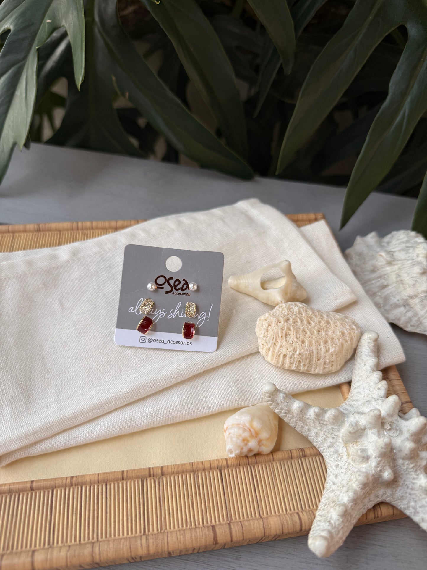 Set topos rodinados vino tinto