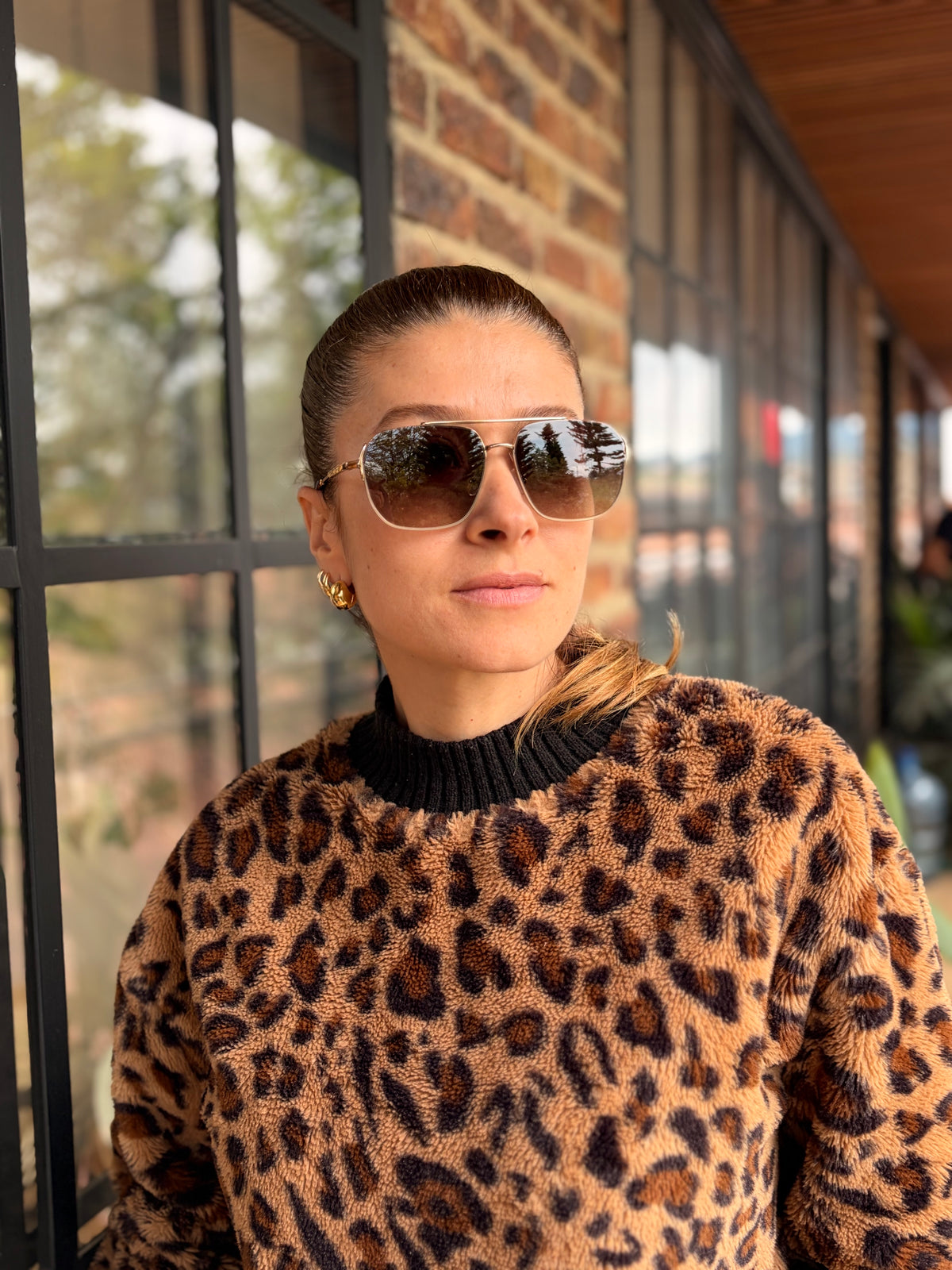 Gafas de sol con montura metálica